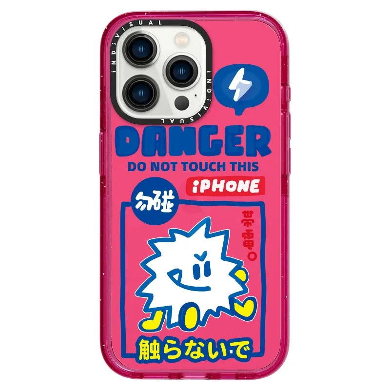 "Do Not Touch This Phone"_iPhone Ultra-Impact Case [1505106]