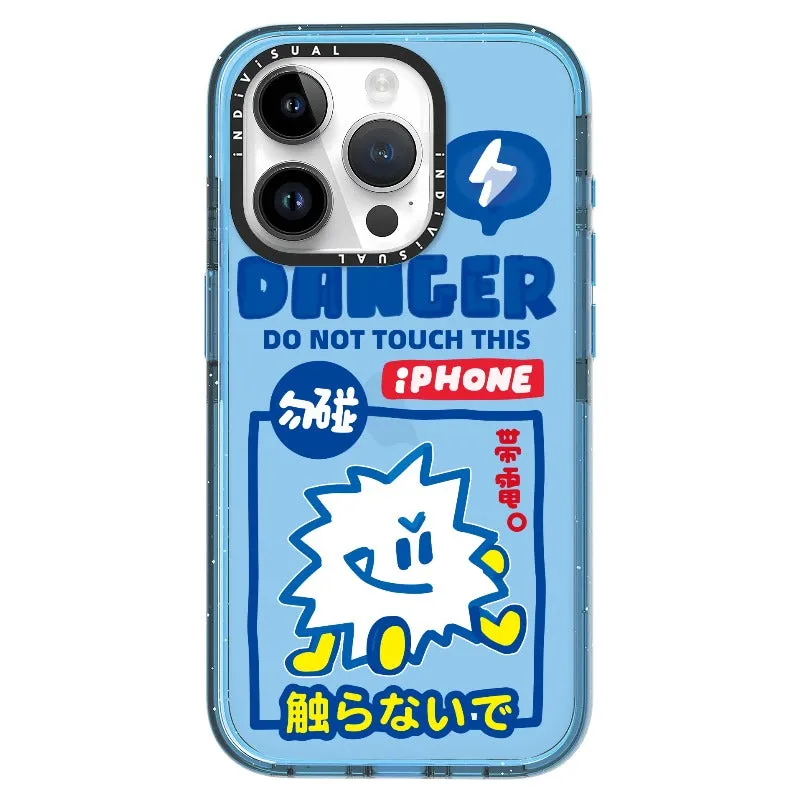 "Do Not Touch This Phone"_iPhone Ultra-Impact Case [1505106]