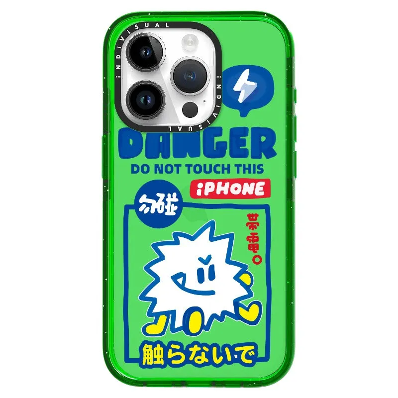 "Do Not Touch This Phone"_iPhone Ultra-Impact Case [1505106]