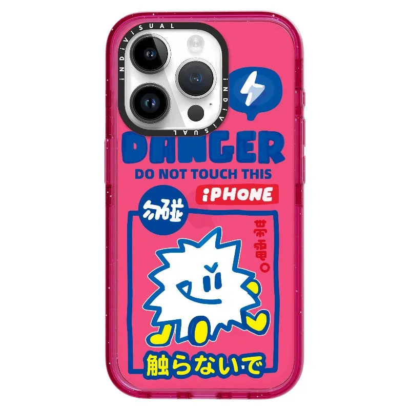 "Do Not Touch This Phone"_iPhone Ultra-Impact Case [1505106]