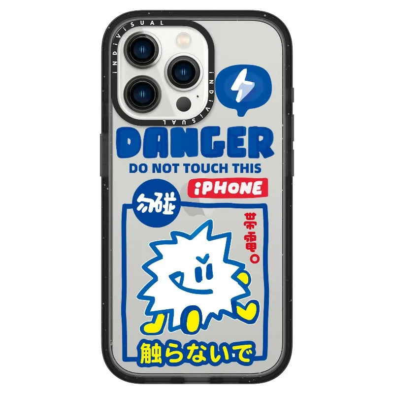 "Do Not Touch This Phone"_iPhone Ultra-Impact Case [1505106]