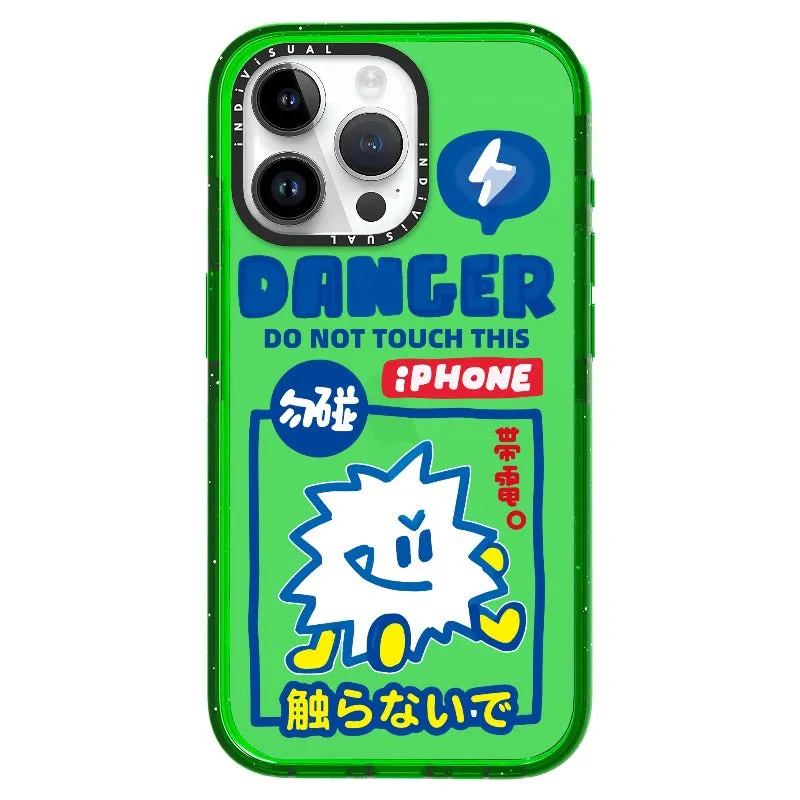 "Do Not Touch This Phone"_iPhone Ultra-Impact Case [1505106]