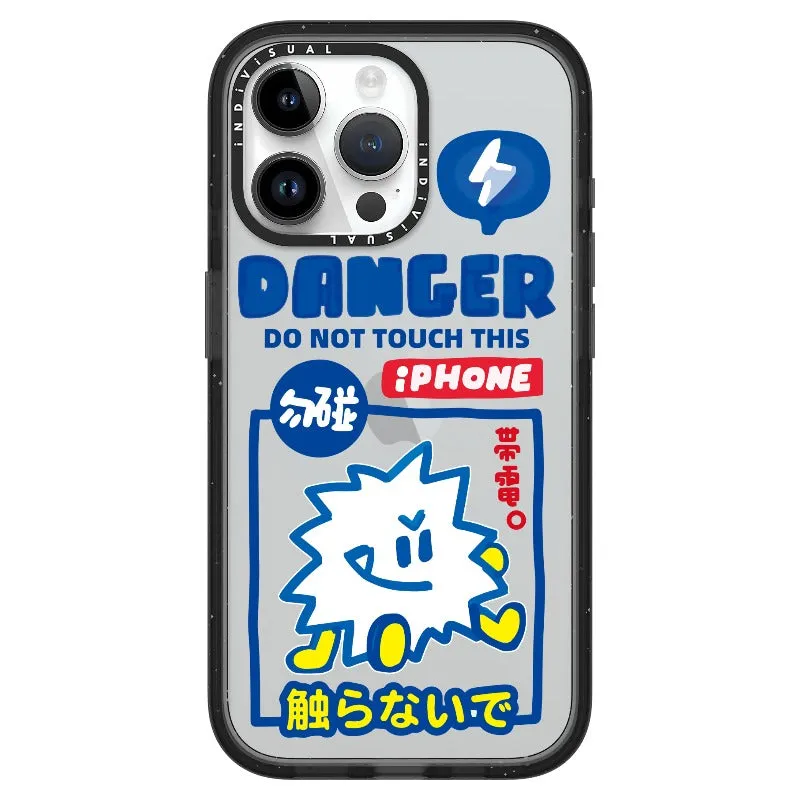 "Do Not Touch This Phone"_iPhone Ultra-Impact Case [1505106]