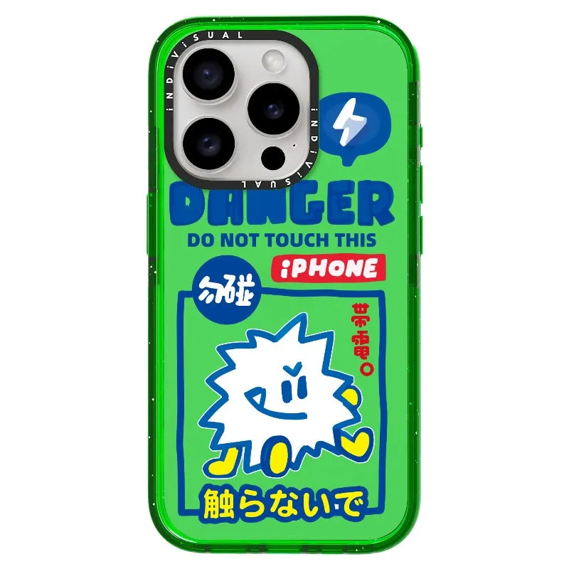 "Do Not Touch This Phone"_iPhone Ultra-Impact Case [1505106]