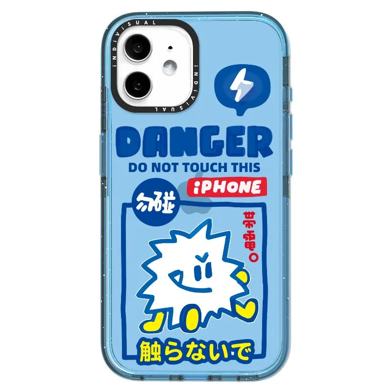 "Do Not Touch This Phone"_iPhone Ultra-Impact Case [1505106]