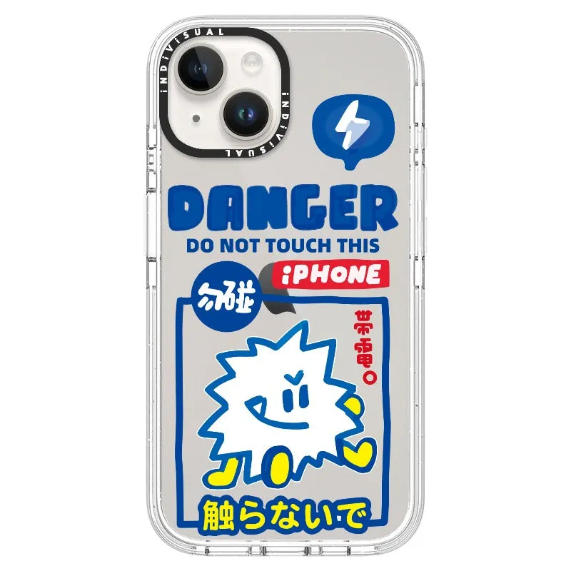 "Do Not Touch This Phone"_iPhone Ultra-Impact Case [1505106]