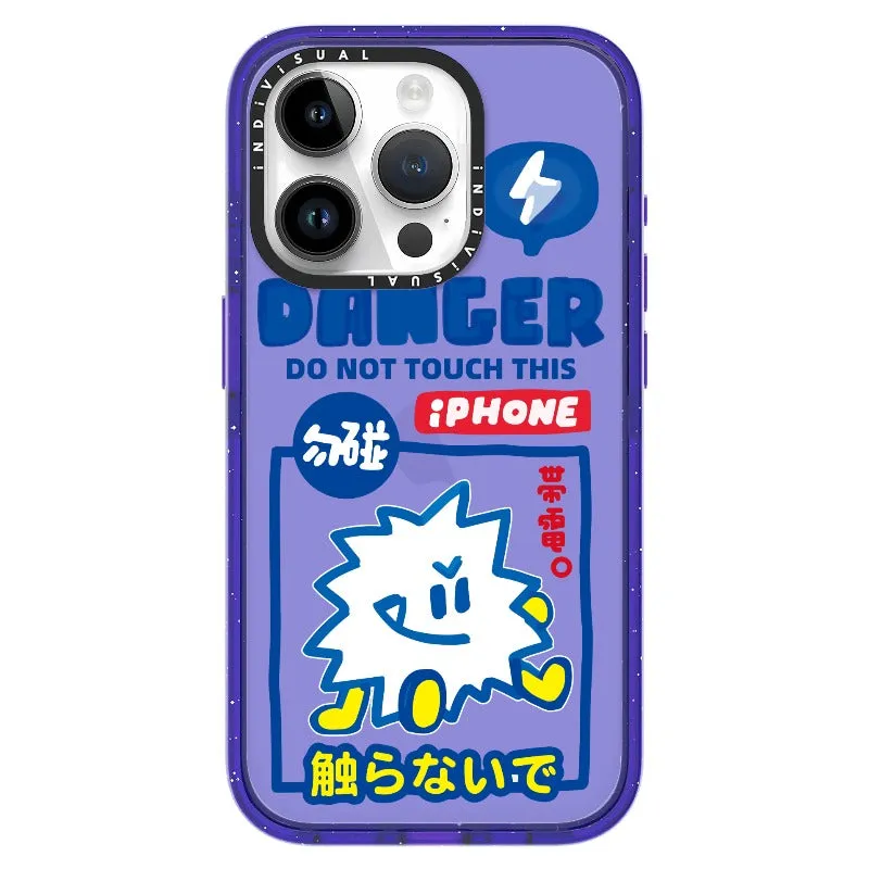 "Do Not Touch This Phone"_iPhone Ultra-Impact Case [1505106]