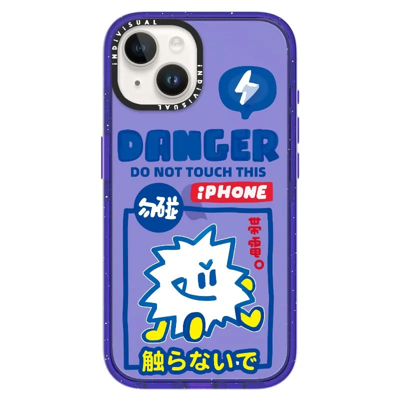 "Do Not Touch This Phone"_iPhone Ultra-Impact Case [1505106]