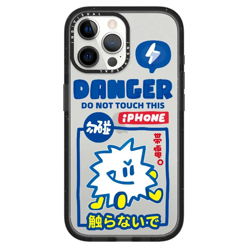 "Do Not Touch This Phone"_iPhone Ultra-Impact Case [1505106]