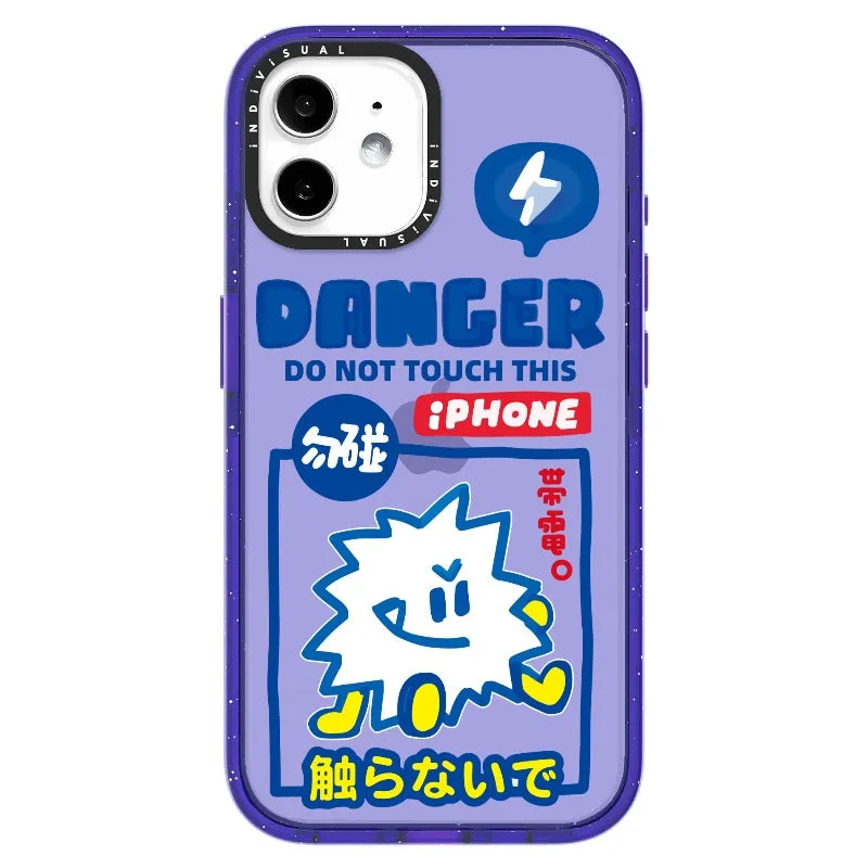 "Do Not Touch This Phone"_iPhone Ultra-Impact Case [1505106]