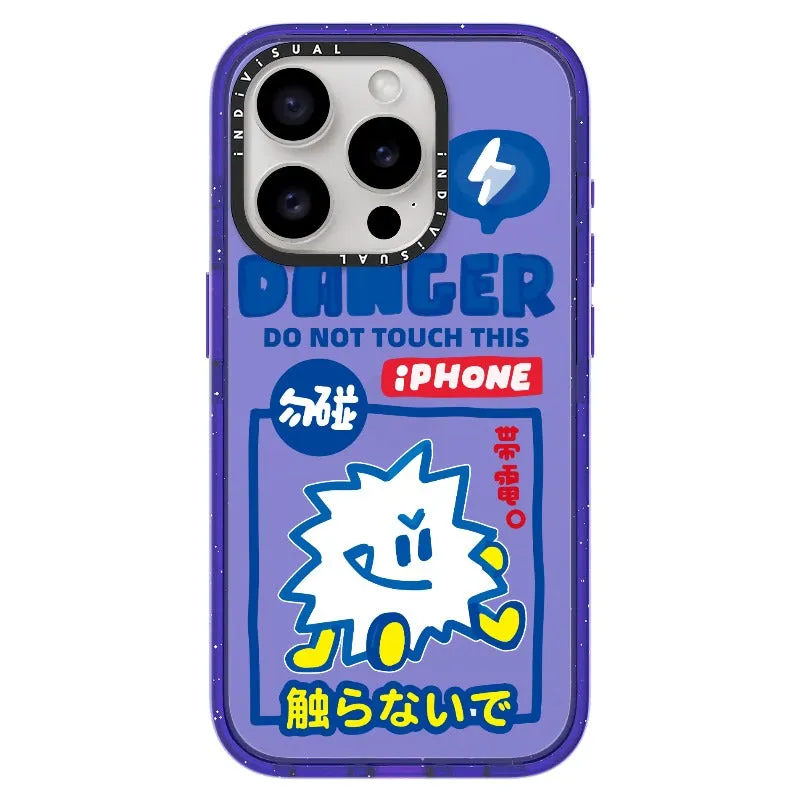 "Do Not Touch This Phone"_iPhone Ultra-Impact Case [1505106]