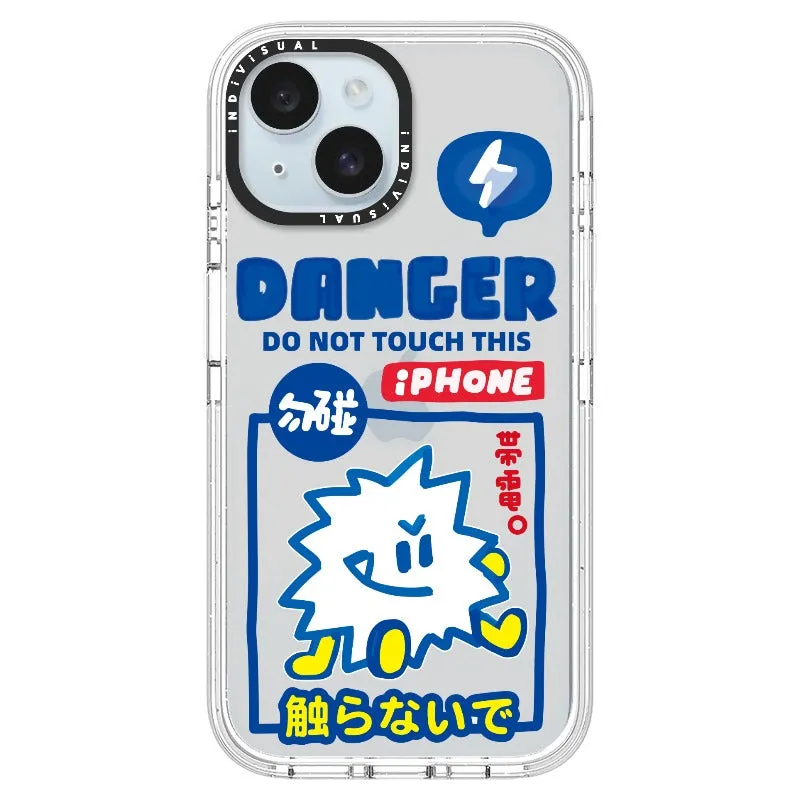 "Do Not Touch This Phone"_iPhone Ultra-Impact Case [1505106]