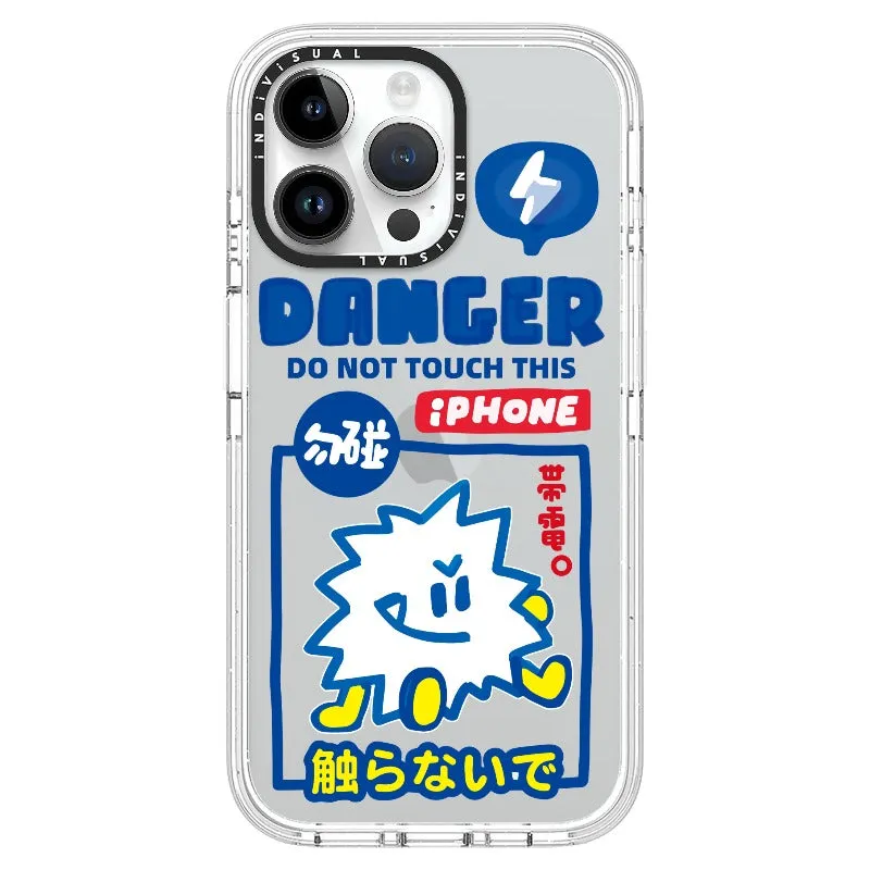 "Do Not Touch This Phone"_iPhone Ultra-Impact Case [1505106]