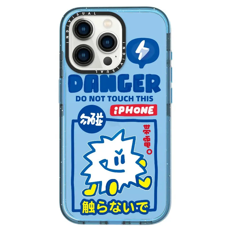 "Do Not Touch This Phone"_iPhone Ultra-Impact Case [1505106]