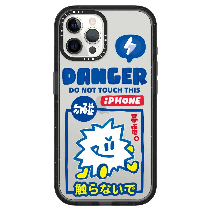 "Do Not Touch This Phone"_iPhone Ultra-Impact Case [1505106]