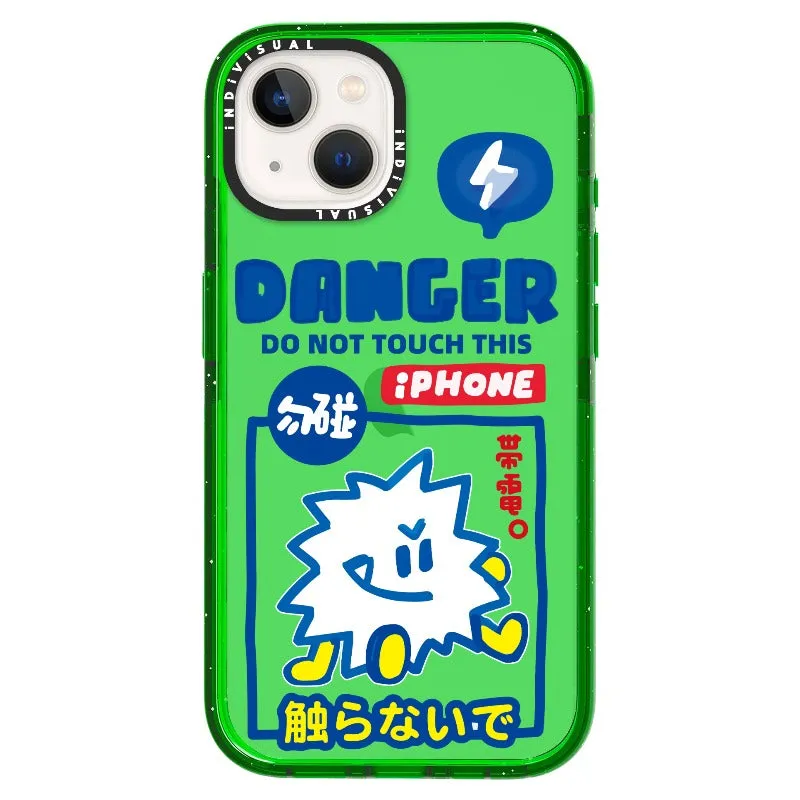 "Do Not Touch This Phone"_iPhone Ultra-Impact Case [1505106]