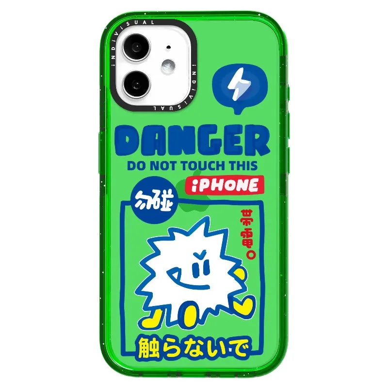 "Do Not Touch This Phone"_iPhone Ultra-Impact Case [1505106]