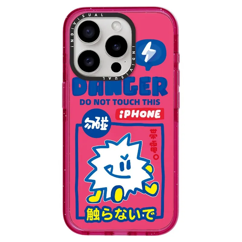 "Do Not Touch This Phone"_iPhone Ultra-Impact Case [1505106]