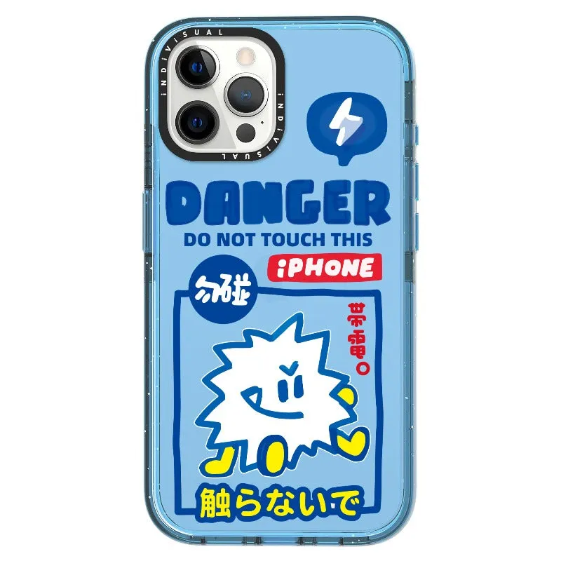 "Do Not Touch This Phone"_iPhone Ultra-Impact Case [1505106]