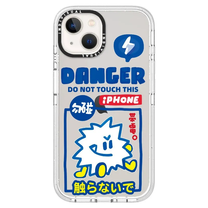 "Do Not Touch This Phone"_iPhone Ultra-Impact Case [1505106]