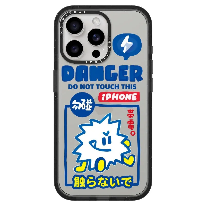 "Do Not Touch This Phone"_iPhone Ultra-Impact Case [1505106]