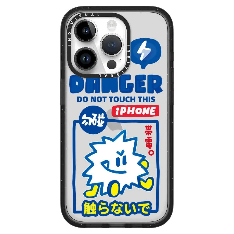 "Do Not Touch This Phone"_iPhone Ultra-Impact Case [1505106]