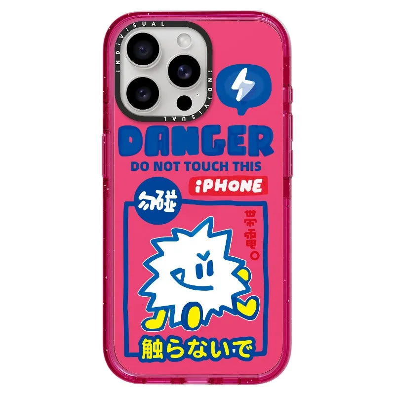 "Do Not Touch This Phone"_iPhone Ultra-Impact Case [1505106]