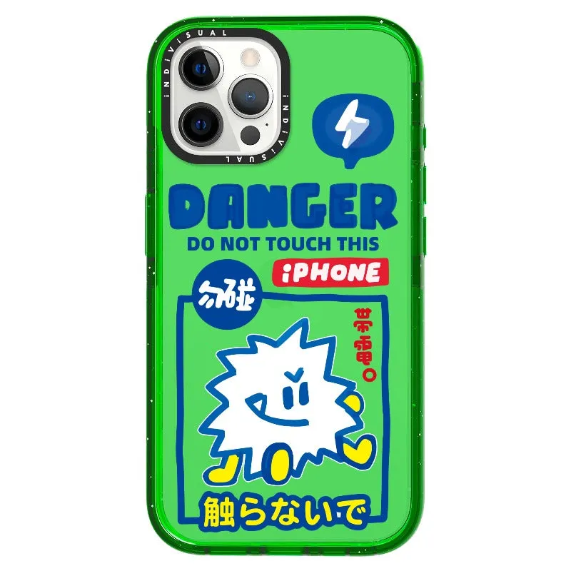 "Do Not Touch This Phone"_iPhone Ultra-Impact Case [1505106]