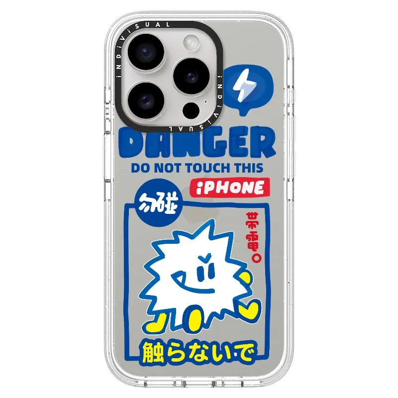 "Do Not Touch This Phone"_iPhone Ultra-Impact Case [1505106]