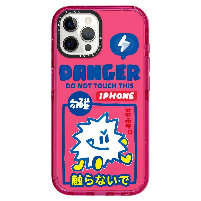 "Do Not Touch This Phone"_iPhone Ultra-Impact Case [1505106]