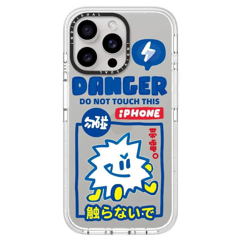 "Do Not Touch This Phone"_iPhone Ultra-Impact Case [1505106]