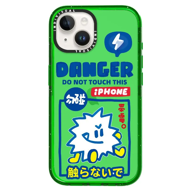 "Do Not Touch This Phone"_iPhone Ultra-Impact Case [1505106]