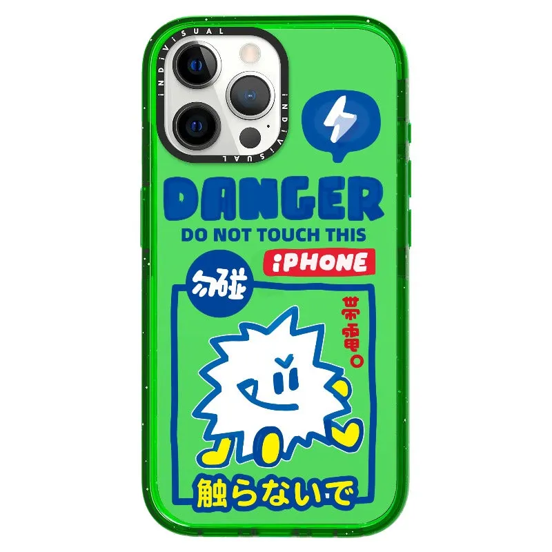 "Do Not Touch This Phone"_iPhone Ultra-Impact Case [1505106]