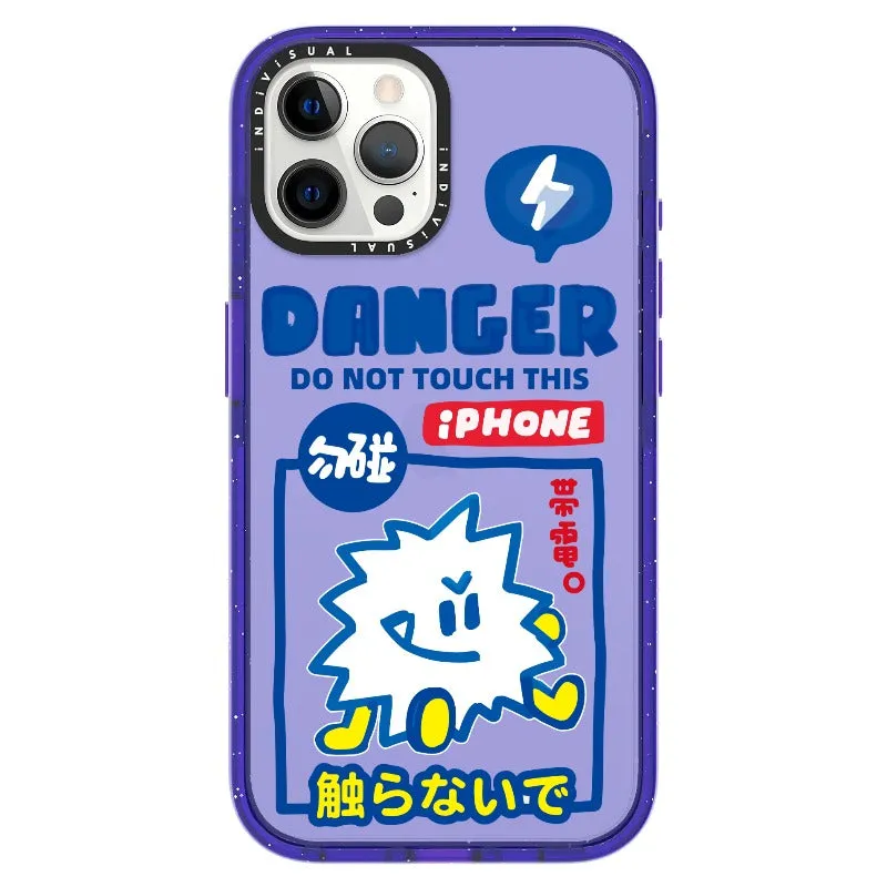 "Do Not Touch This Phone"_iPhone Ultra-Impact Case [1505106]