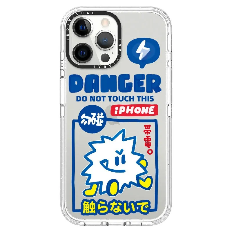 "Do Not Touch This Phone"_iPhone Ultra-Impact Case [1505106]