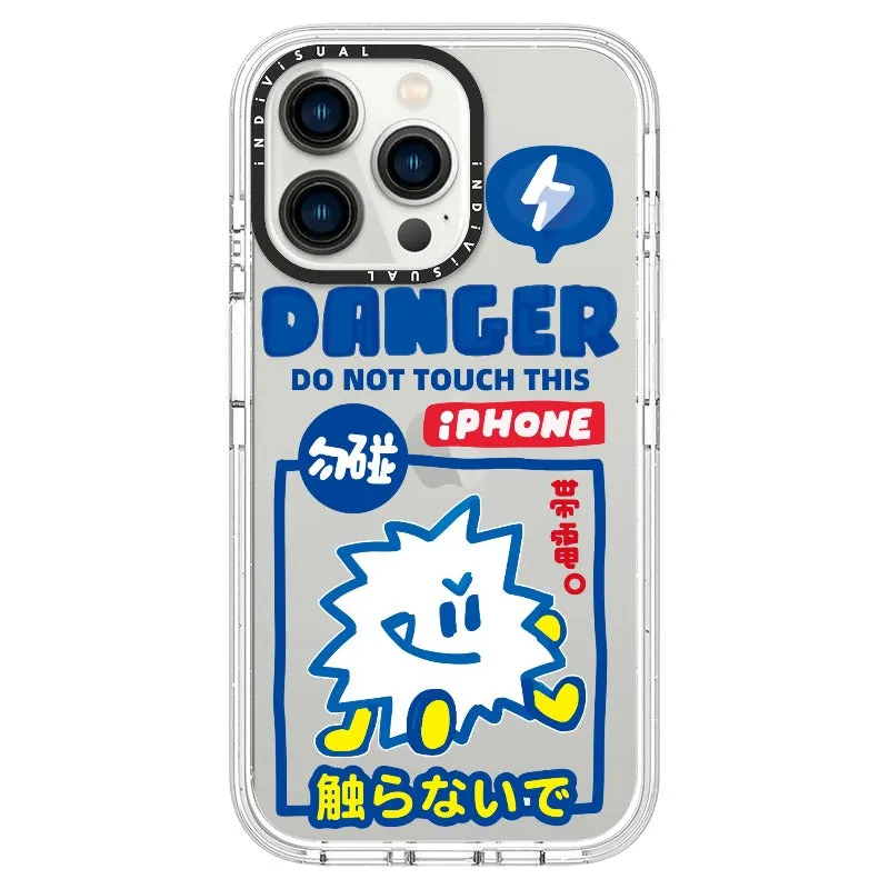 "Do Not Touch This Phone"_iPhone Ultra-Impact Case [1505106]