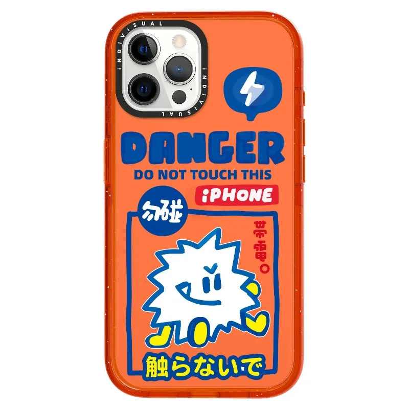 "Do Not Touch This Phone"_iPhone Ultra-Impact Case [1505106]