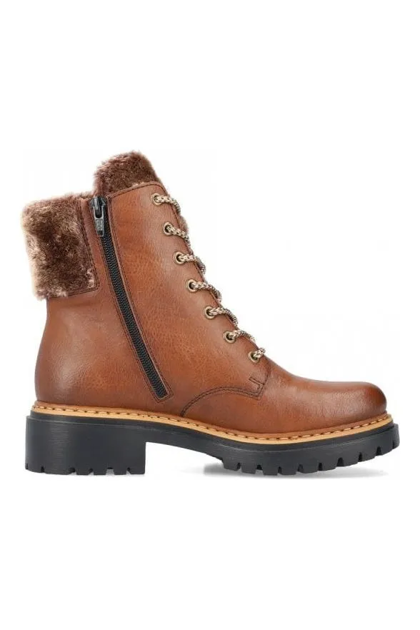 Rieker Ladies Boots 72608 24 brown