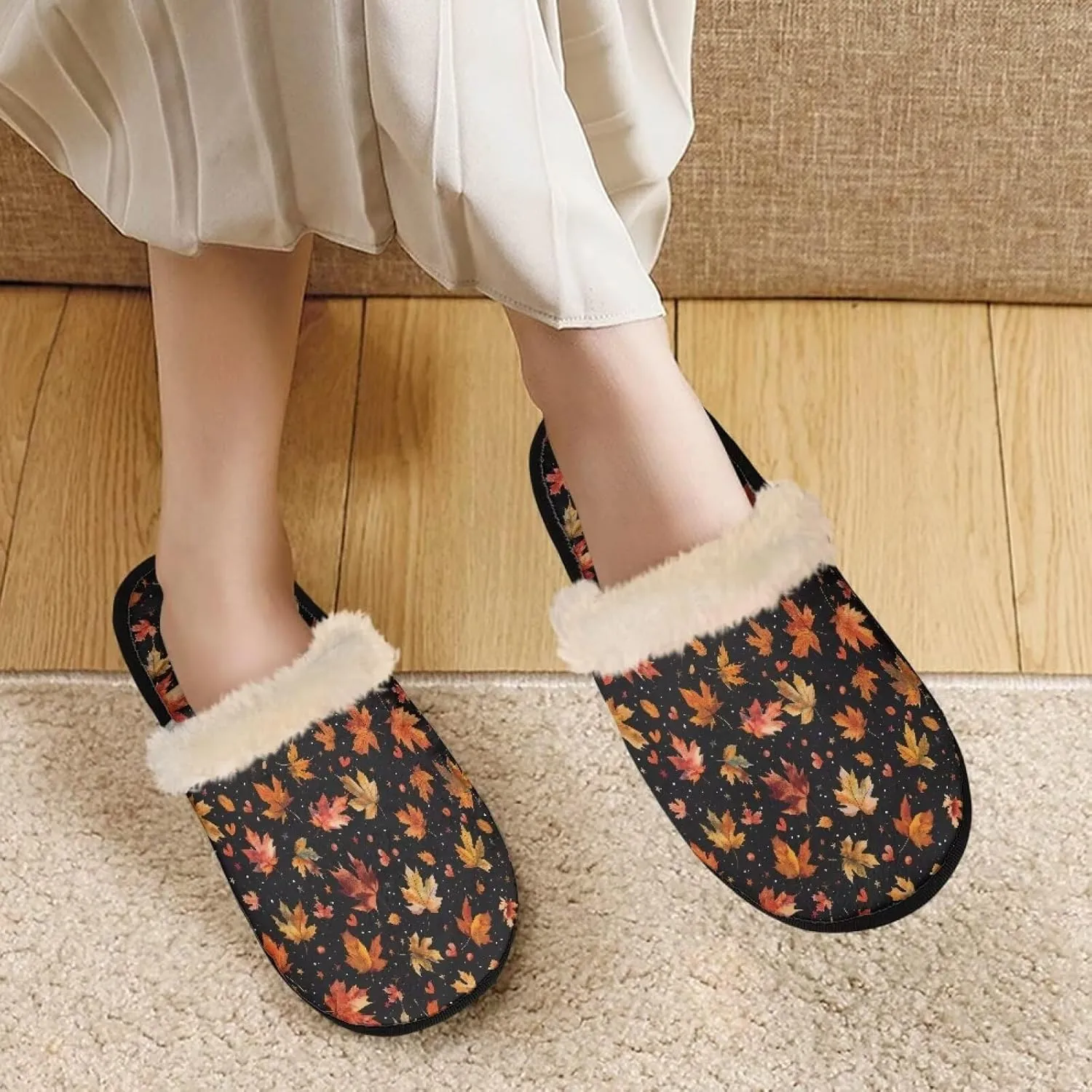 Slippers for Women Warm Soft Cozy Easy to Clean
