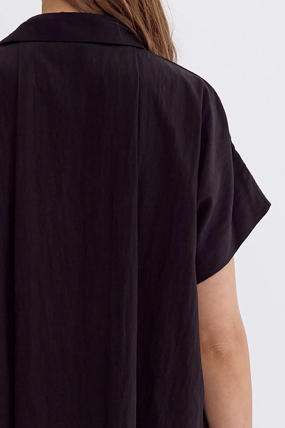 'Speak Now' Top - Black