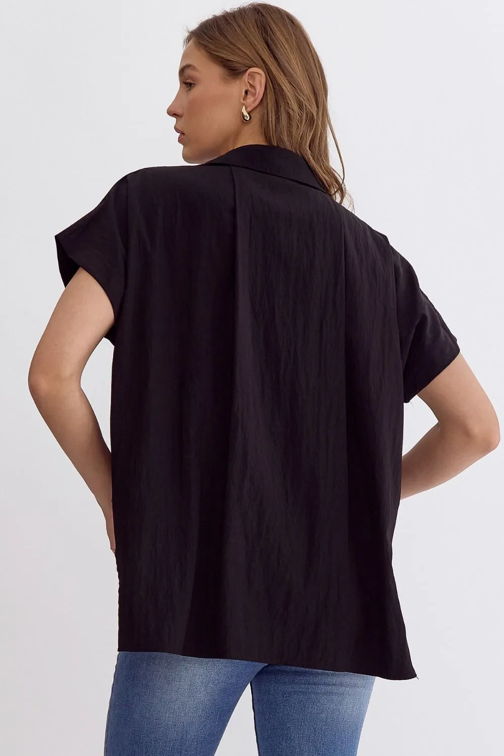'Speak Now' Top - Black