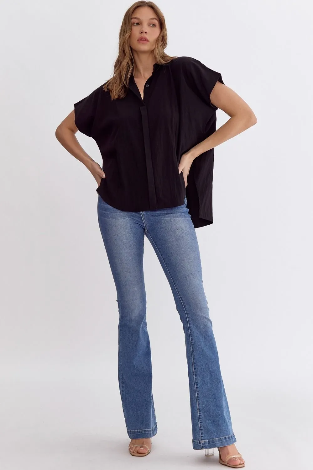 'Speak Now' Top - Black
