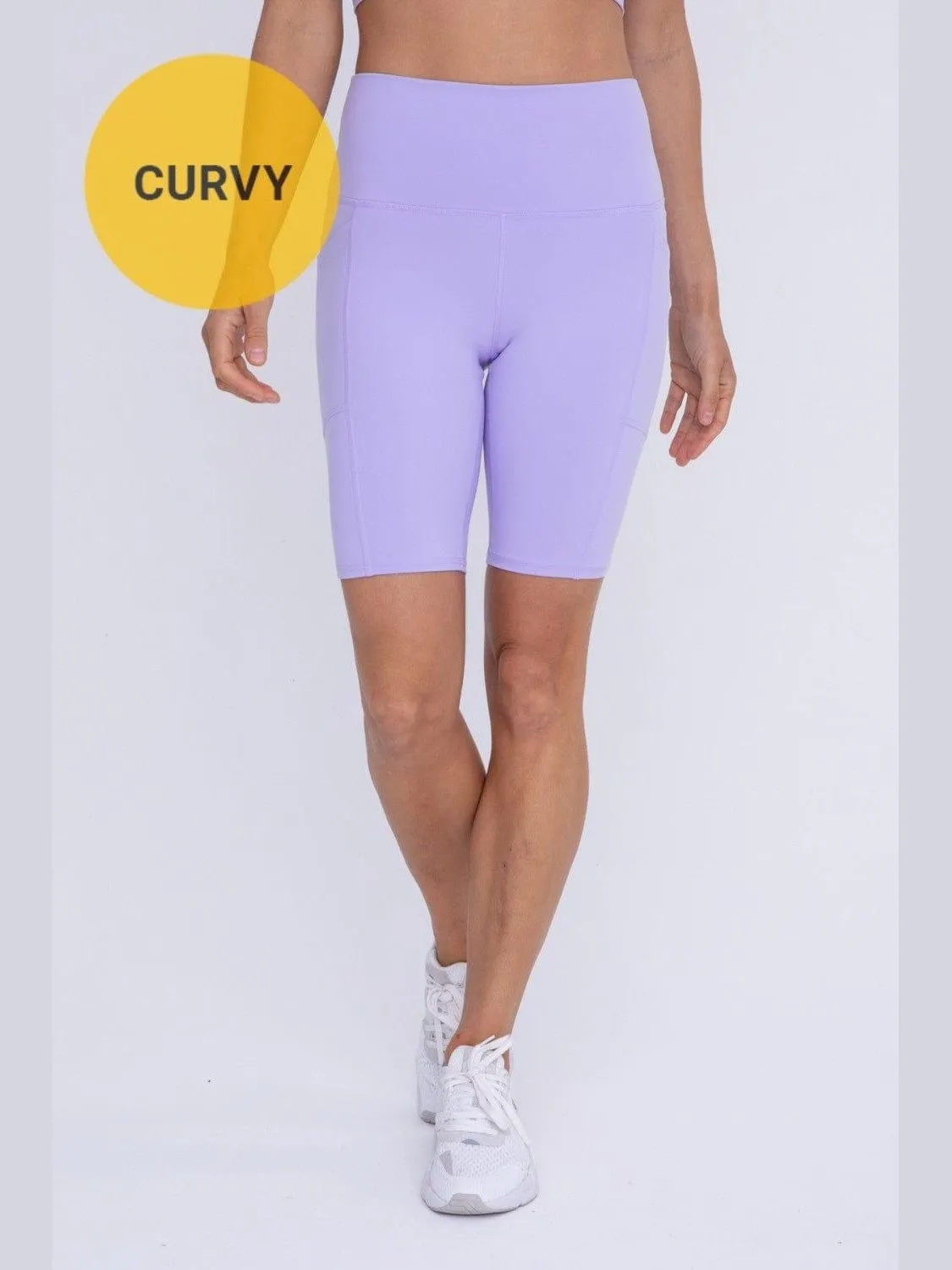 Tapered Band Essential Biker Shorts
