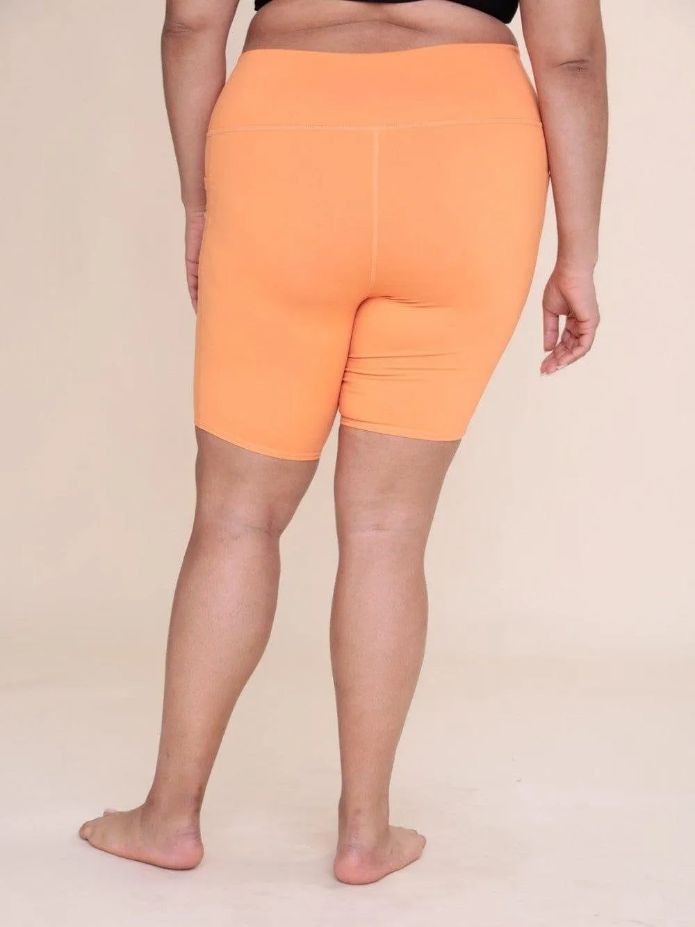 Tapered Band Essential Biker Shorts