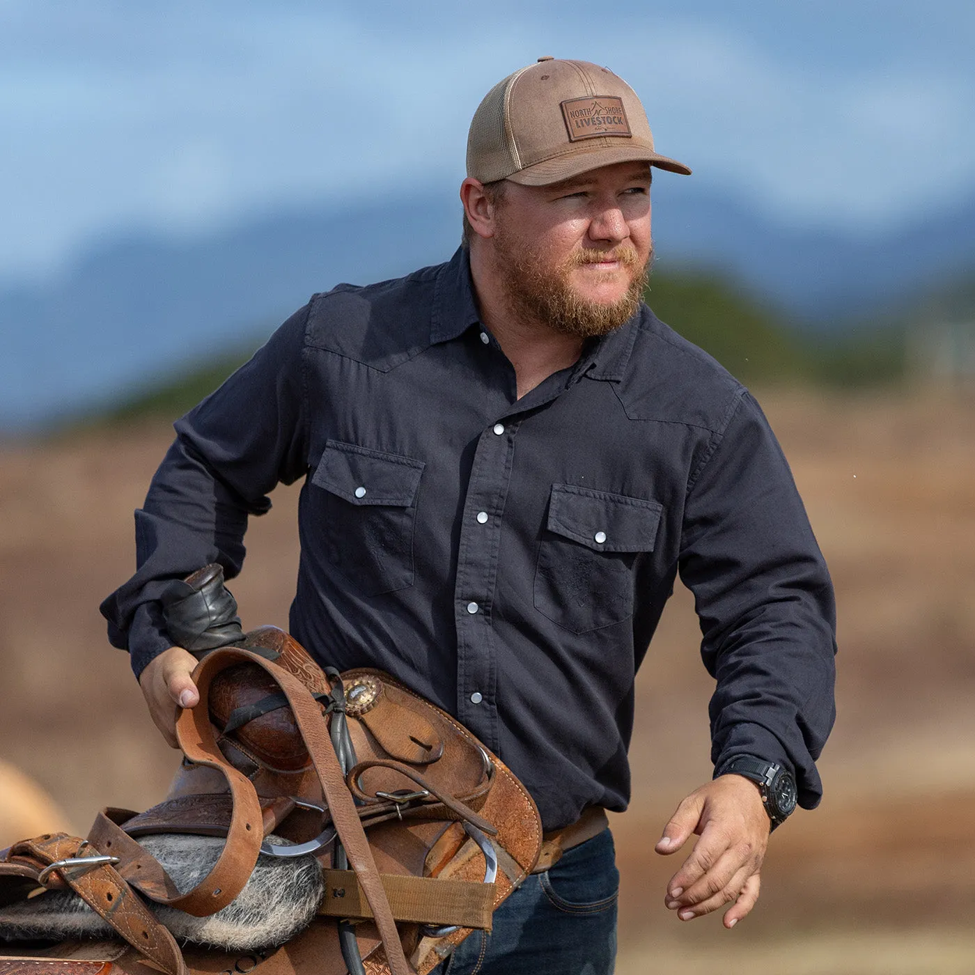 Walking Boar Western Shirt
