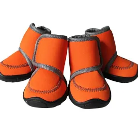 Waterproof Winter Pet Dog Boots Snow Anti-Slip Shoes 4Pcs/Set
