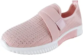 Women's Comfortable Working Shoes Walking Fitness Casual Sneaker Walking Sock Shoes Elastic Breathable Men Sneakers