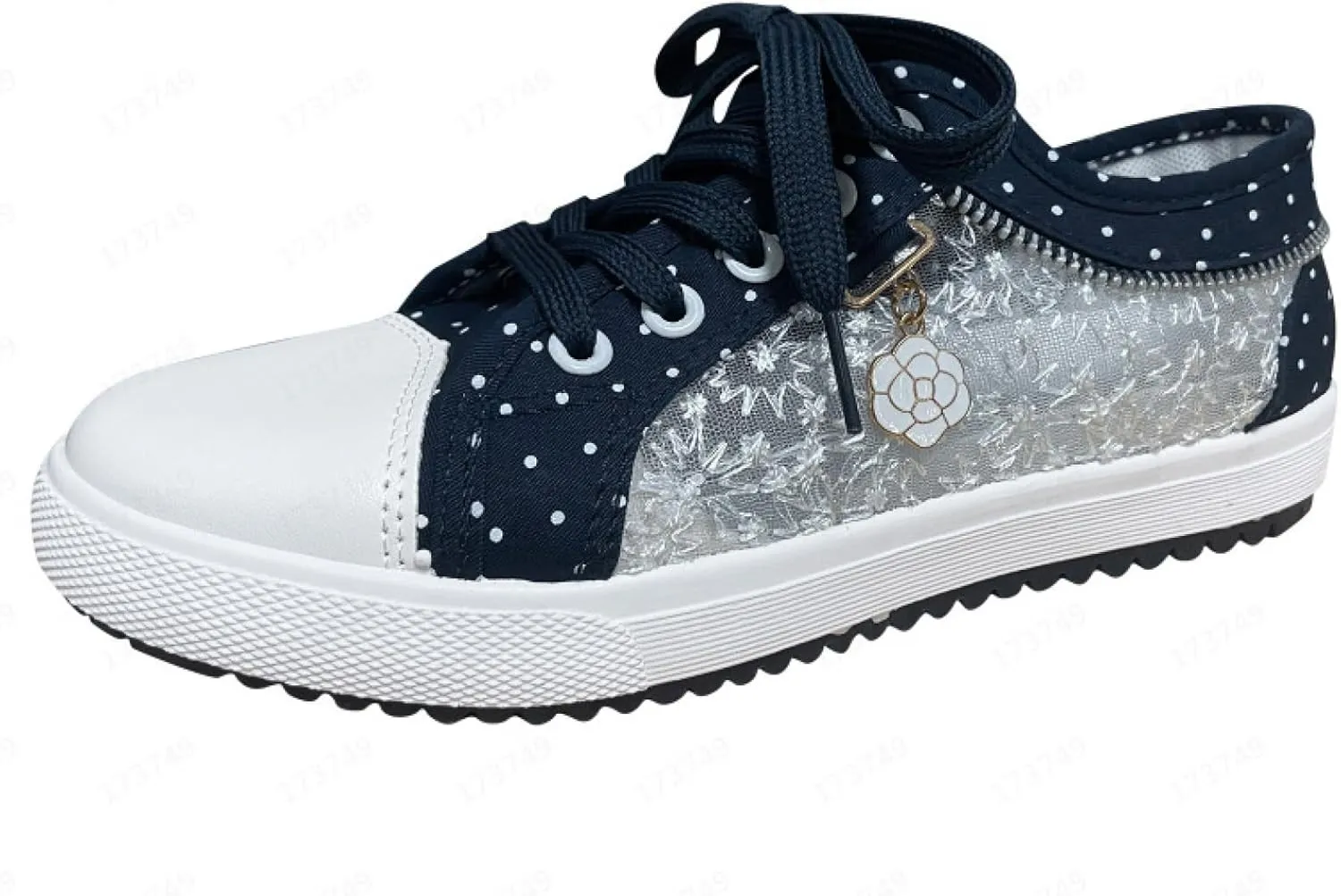 Women's Hollow Denim Mesh Shoes Breathable Lightweight Walking Shoes Outdoor Trainers Camping Trail Trekking Footwear