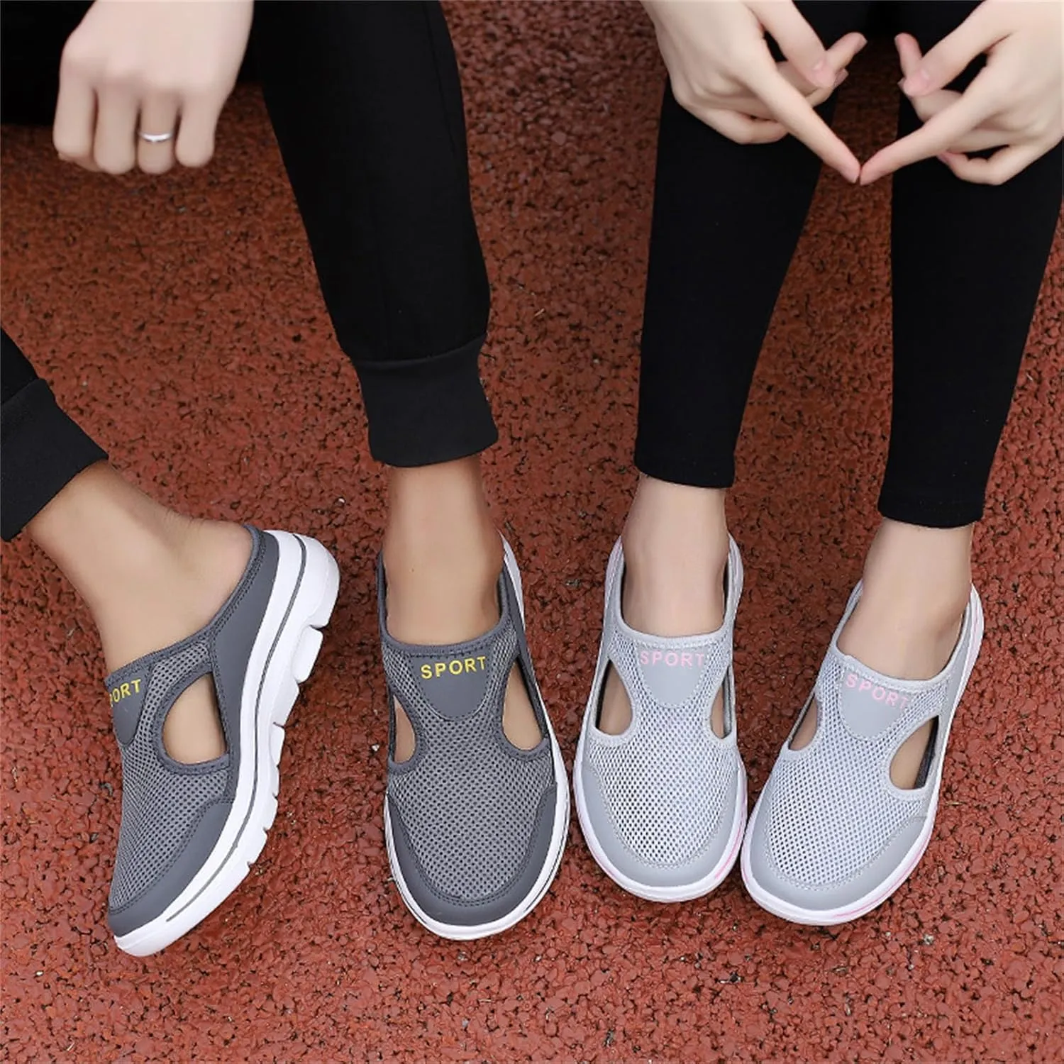 Women's Mules & Clogs Orthopedic Diabetic Mules Lightweight Open Back Shoes Comfort Closed Toe Walking Slides Casual Unisex Slippers Breathable Anti-Skid Sole Shoes