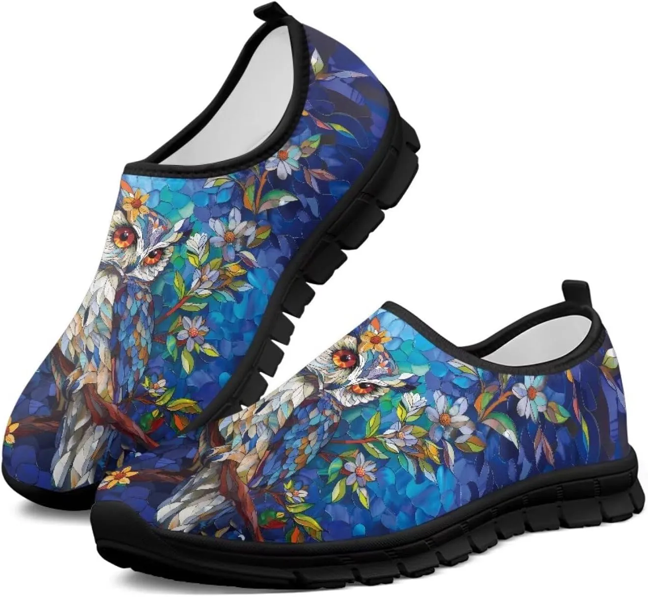 Women's Sneaker Casual Low Top Hiking Sneaker Outdoor Lightweight Breathable Slip On Soft Holiday Shoes for Womens